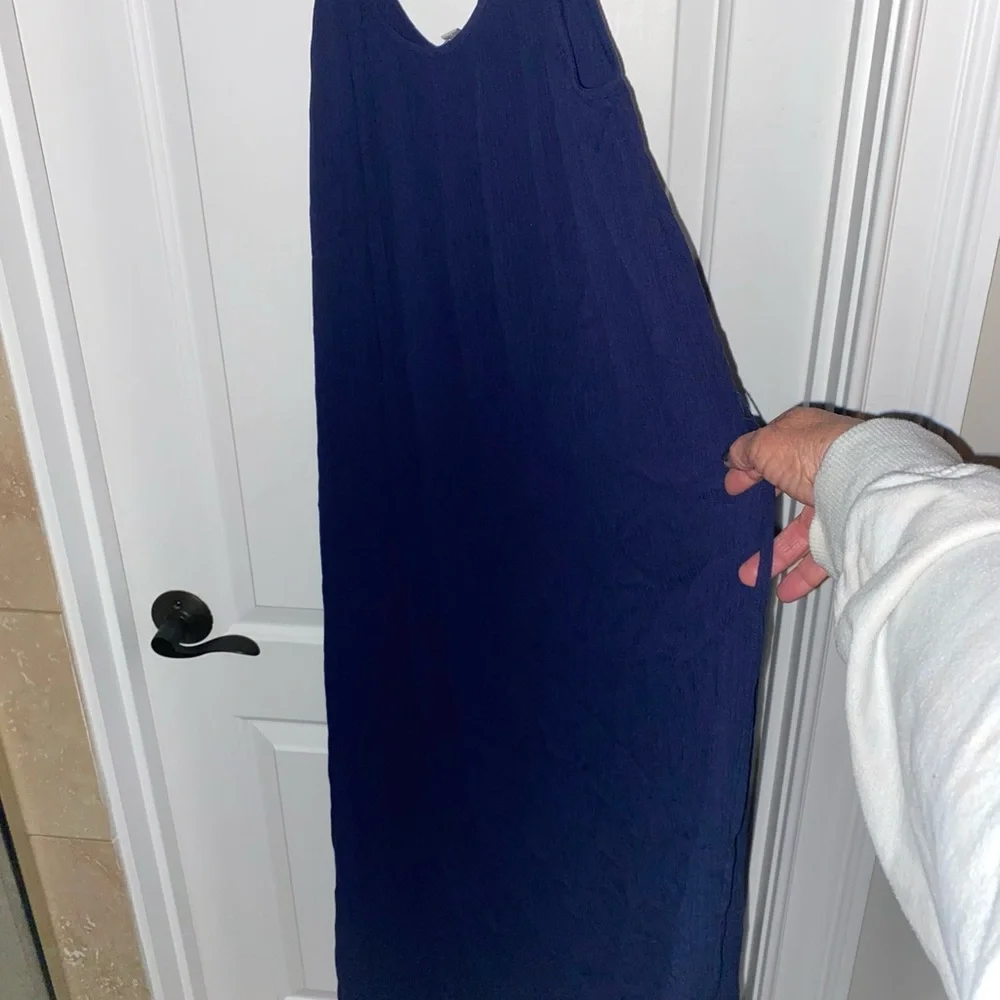 Loft Navy Maxi Dress xxl - Picture 5 of 5